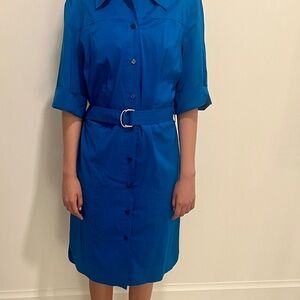 Hugo BOSS blue dress
